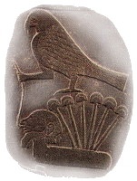 A Narmer-paletta - Hórusz ábrázolása